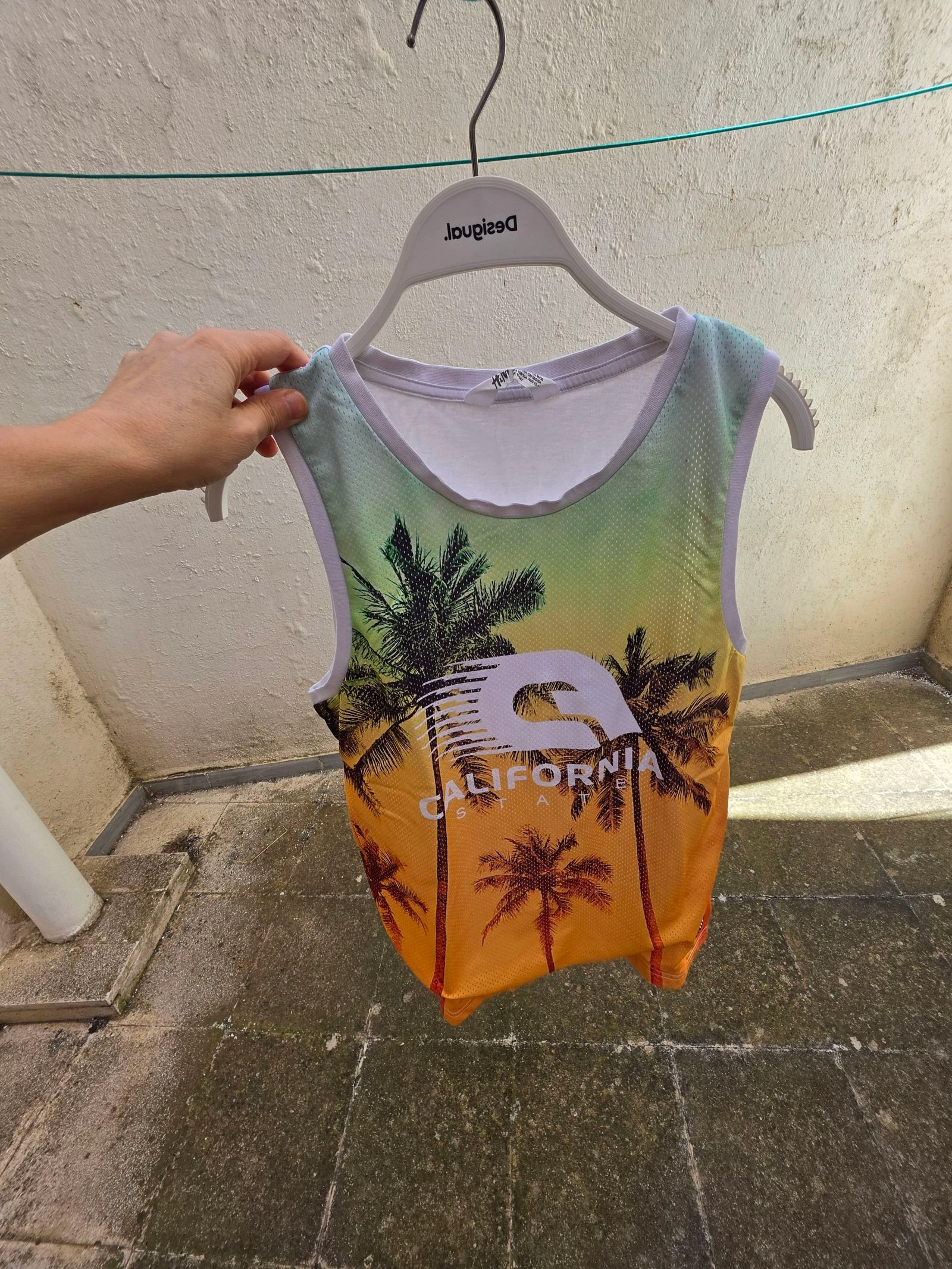 Camiseta H&M niño tirantes talla 12-14 años